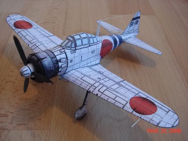 mitsubishi a6m zero model kit